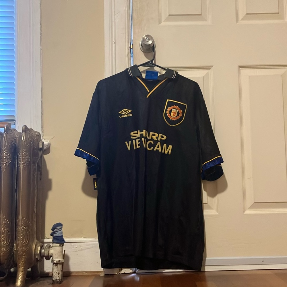 Vintage Manchester United jersey